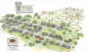 Historic Murphysburg Residential District map