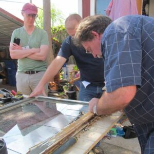 Bob Yapp window restoration workshop